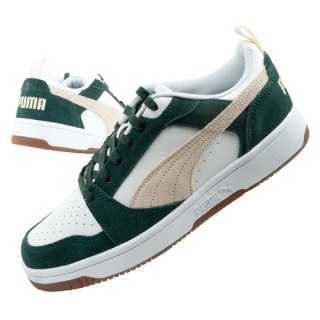 Puma buty sportowe sneakersy męskie Rebound v6 modne wygodne białe zielone Puma