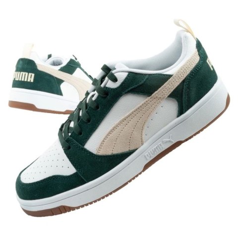 Puma buty sportowe sneakersy męskie Rebound v6 modne wygodne białe zielone Puma