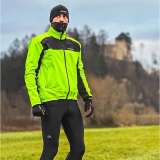 Rockbros kurtka męska YPW055 czarny-fluor 3XL Rockbros