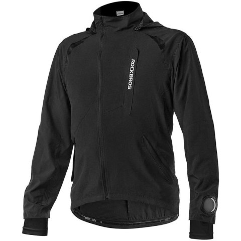 Rockbros sportowa kurtka unisex YPW034 czarna 2XL Rockbros
