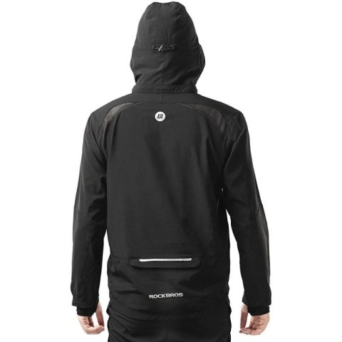 Rockbros sportowa kurtka unisex YPW034 czarna 2XL Rockbros