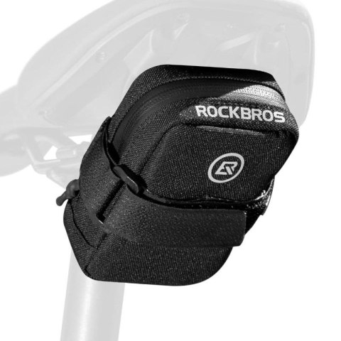 Rockbros torba rowerowa podsiodłowa czarna 0,35l Rockbros