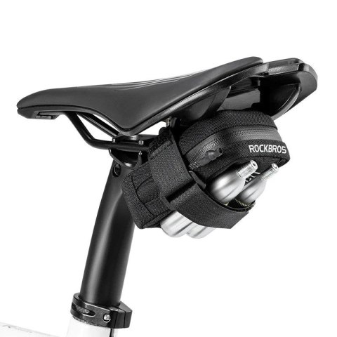 Rockbros torba rowerowa podsiodłowa czarna 0,35l Rockbros