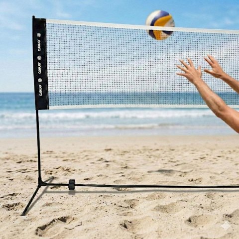 SIATKA I STELAŻ DO GRY W BADMINTONA 5X1.55M POKROWIEC ENERO Enero