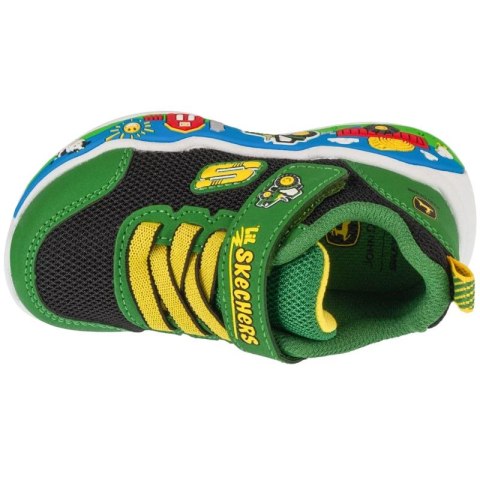 Skechers Play Scene - Barn-Squad Buddies 407065N-GNBK Zielone 21 Skechers