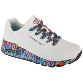 Skechers Uno - Ravaged Love 177918-WMLT Białe 36 Skechers