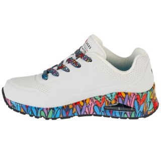 Skechers Uno - Ravaged Love 177918-WMLT Białe 36 Skechers