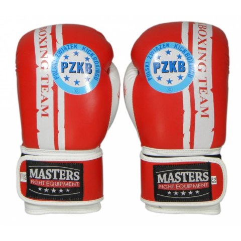 Rękawice bokserskie Masters Rbt-PZKB-W 011101-02W Masters