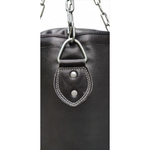 Worek bokserski skórzany 150/35 cm pełny WWS-STAR czerwony