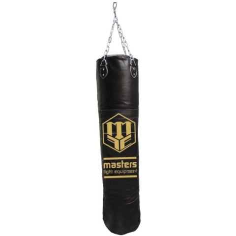 Worek bokserski skórzany 150/35 cm pełny WWS-STAR czerwony