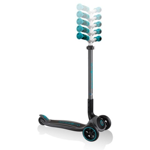 Hulajnoga 3-kołowa Globber Master Prime / Black - Teal 664-105 Globber