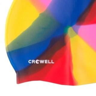 Czepek pływacki silikonowy Crowell Multi-Flame-03 Crowell