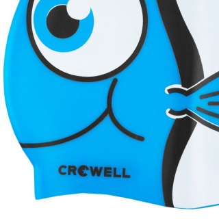 Czepek pływacki silikonowy Crowell Nemo-Jr-nieb Crowell