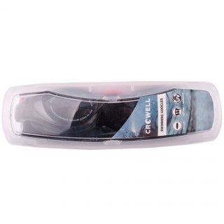 Okulary pływackie Crowell Splash Jr okul-splash-czarn-czerw Crowell