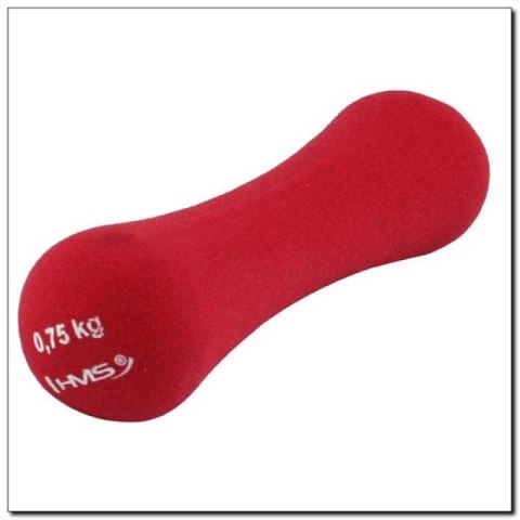 Ciężarek żeliwny pokryty neoprenem 0,75kg 17025 HMS