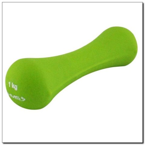 Ciężarek żeliwny pokryty neoprenem HMS 1kg 17025 17-47-112 HMS