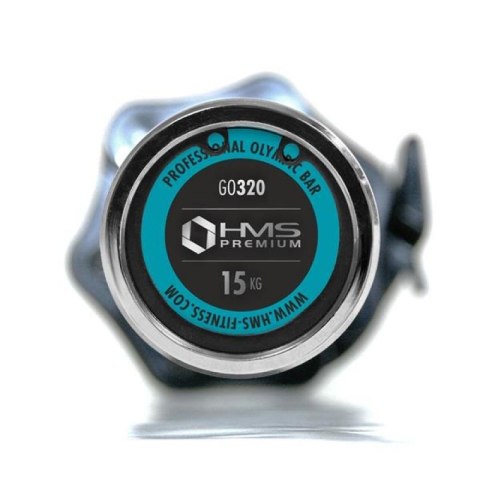 Gryf olimpijski HMS LOCK JAW BLACK 183 cm GO320 HMS