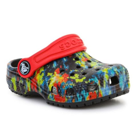 Klapki Crocs Classic Tie Dye Graphic Kids Clog T Jr 206994-4SW Crocs