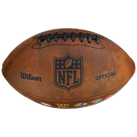 Piłka Wilson NFL Official Throwback 32 Team Logo Ball WTF1758XBNF32 Wilson