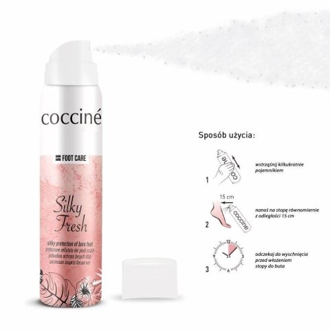 Preparat Coccine jedwab do stóp silky fresh DA0262 Coccine