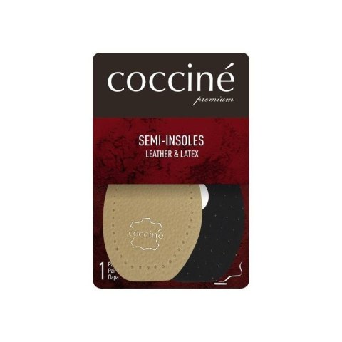 Wkładki Coccine skórzane półwkładki na lateksie DA0190 Coccine