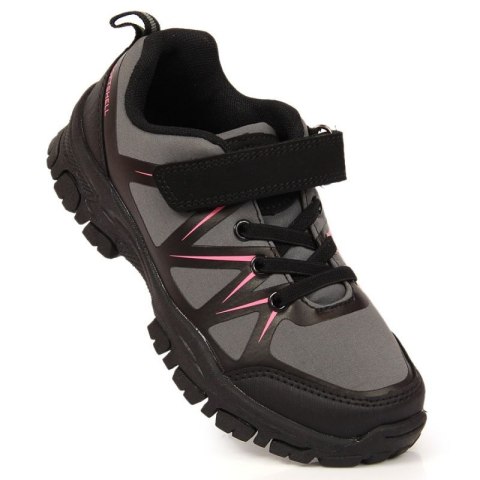 Buty trekkingowe na rzep American Club Jr AM902A szare American