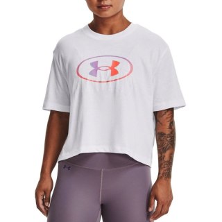 Koszulka Under Armour Live Novelty Silo SS W 1369881 100 Under Armour
