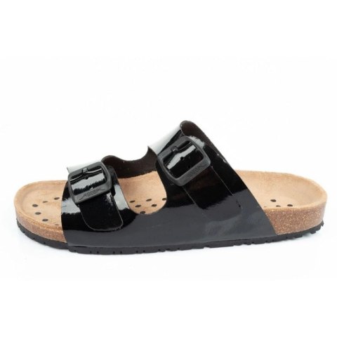 Klapki robocze Abeba Sandals Black W 8088 Abeba