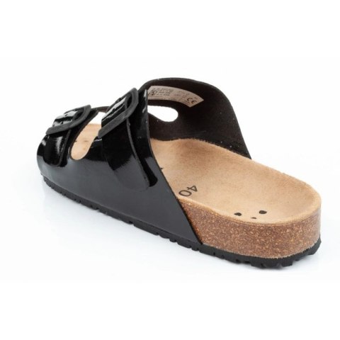 Klapki robocze Abeba Sandals Black W 8088 Abeba