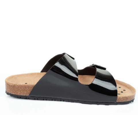 Klapki robocze Abeba Sandals Black W 8088 Abeba