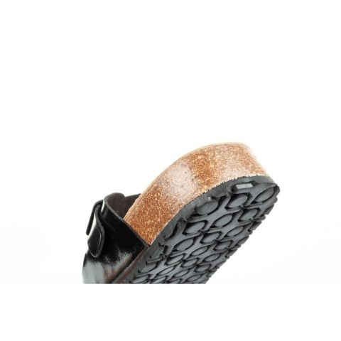 Klapki robocze Abeba Sandals Black W 8088 Abeba