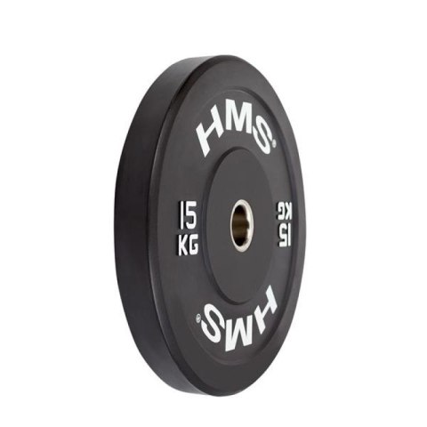 Talerz olimpijski HMS BLACK BUMPER 15 kg BBR15 HMS