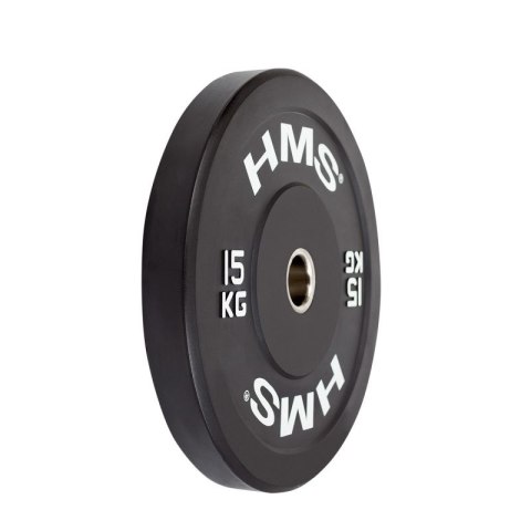 Talerz olimpijski HMS BLACK BUMPER 15 kg BBR15 HMS