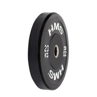 Talerz olimpijski HMS BLACK BUMPER 20 kg BBR20 HMS