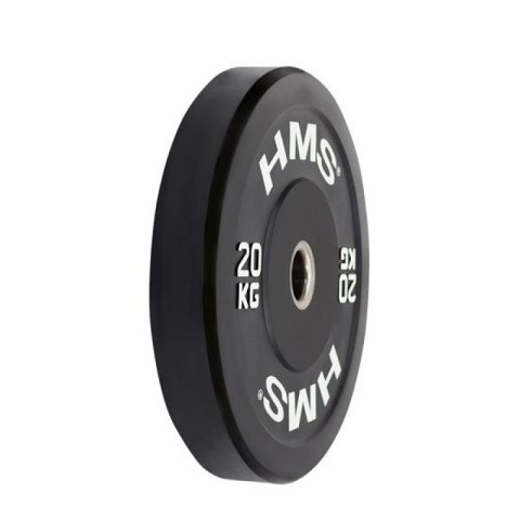 Talerz olimpijski HMS BLACK BUMPER 20 kg BBR20 HMS