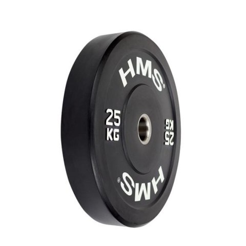 Talerz olimpijski HMS BLACK BUMPER 25 kg BBR25 HMS