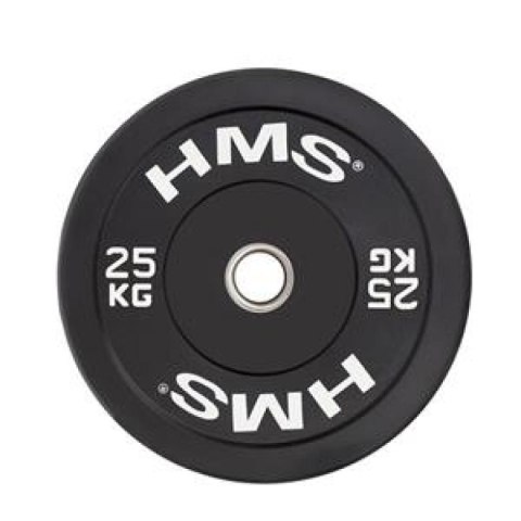 Talerz olimpijski HMS BLACK BUMPER 25 kg BBR25 HMS