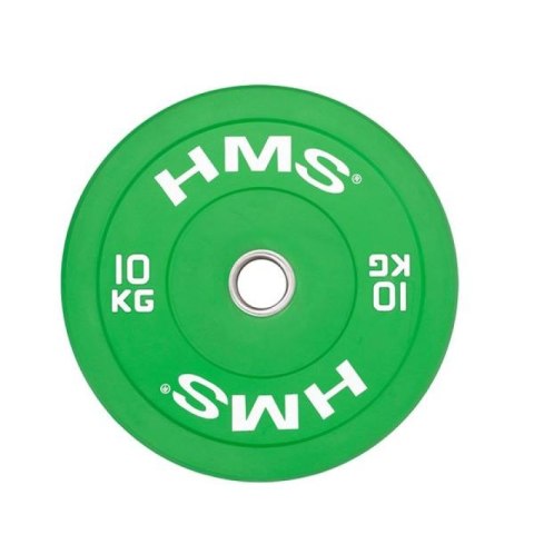 Talerz olimpijski HMS GREEN BUMPER 10 kg CBR10 HMS