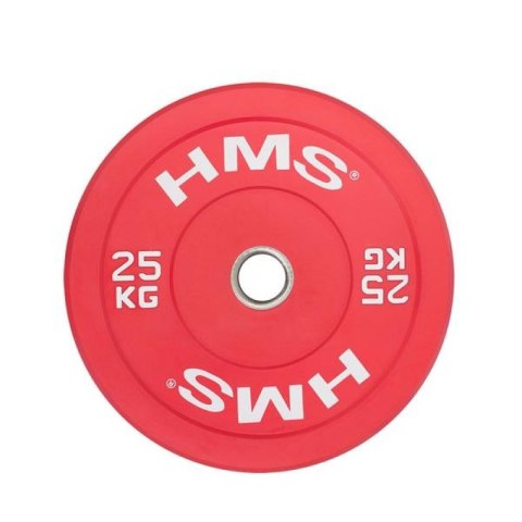 Talerz olimpijski HMS RED BUMPER 25 kg CBR25 HMS