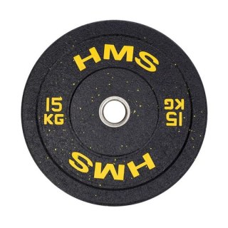 Talerz olimpijski HMS YELLOW BUMPER 15 kg HTBR15 HMS