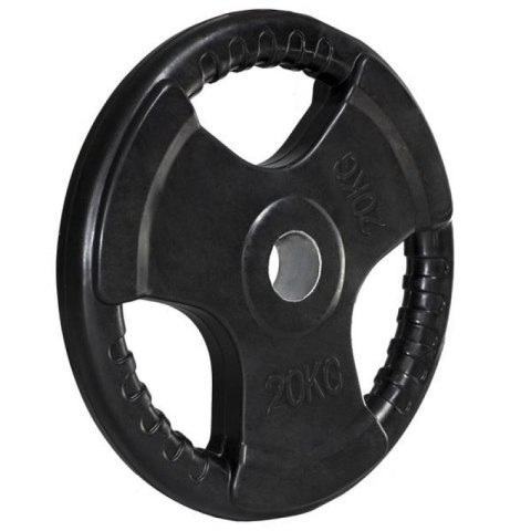 Talerz olimpijski ogumowany 20 kg HMS TOK20 HMS