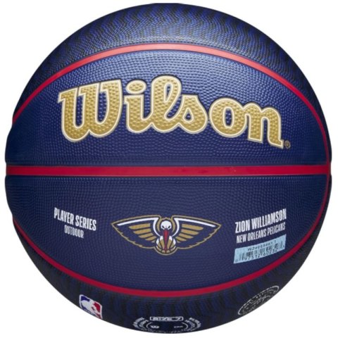 Piłka do koszykówki Wilson NBA Player Icon Zion Williamson Outdoor Ball WZ4008601XB7 Wilson