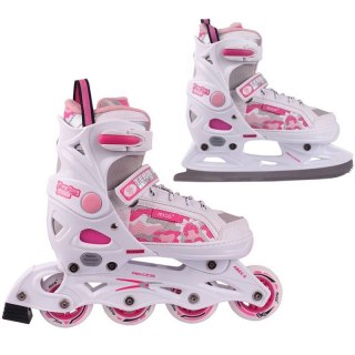 Łyżworolki Łyżwy Mico Princess 2w1 PW-126B-8