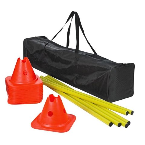 Zestaw pachołków z tyczkami Select 12 pachołków i 6 tyczek T26-17262 Select