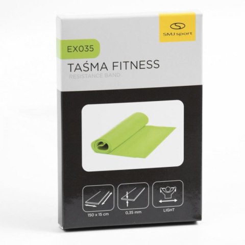 Taśma guma oporowa SMJ Sport fitness Light 0.35 mm EX035 SMJ