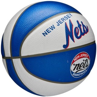 Piłka Wilson NBA Team Retro Brooklyn Nets Mini Ball WTB3200XBBRO Wilson