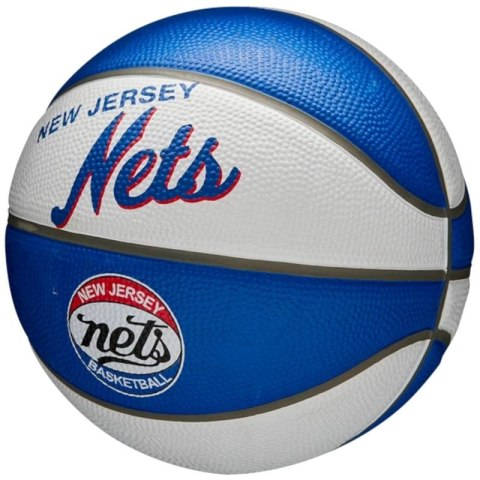 Piłka Wilson NBA Team Retro Brooklyn Nets Mini Ball WTB3200XBBRO Wilson