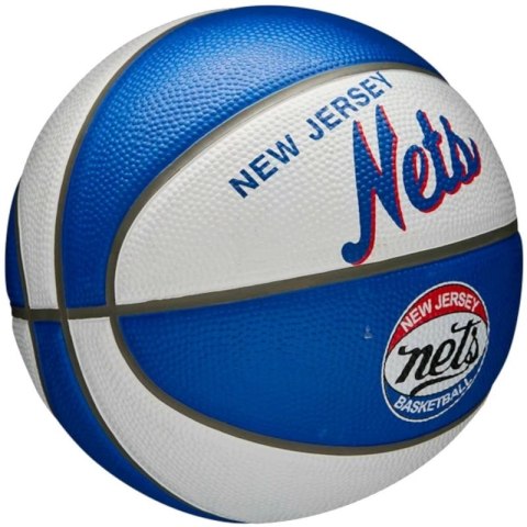 Piłka Wilson NBA Team Retro Brooklyn Nets Mini Ball WTB3200XBBRO Wilson