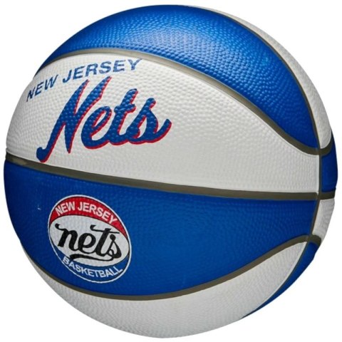 Piłka Wilson NBA Team Retro Brooklyn Nets Mini Ball WTB3200XBBRO Wilson