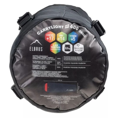 Śpiwór Elbrus Carrylight II 600 92800404118 Elbrus